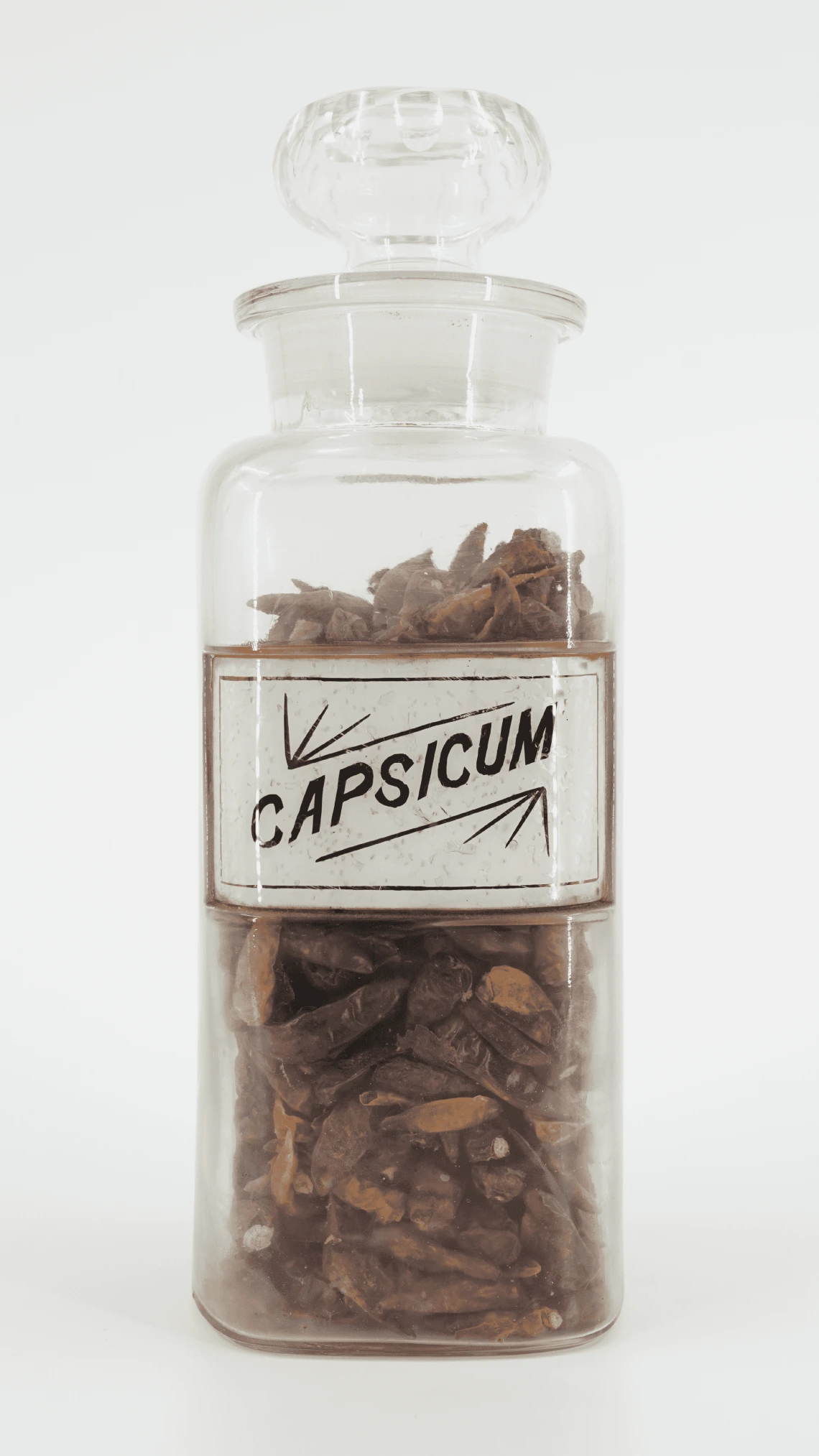 Apothecary Bottle, Capsicum