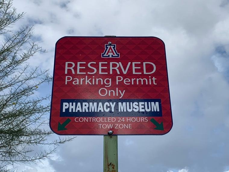 Parking space sign
