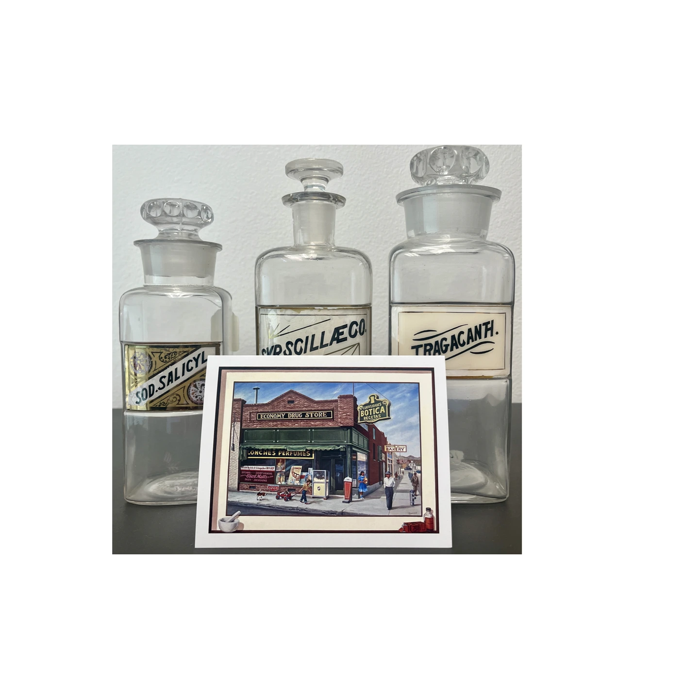 Flores Corner Greeting Card