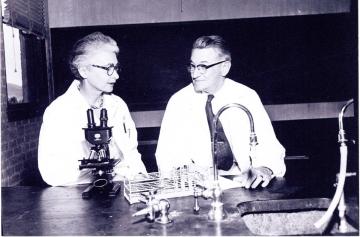 Mary and George Caldwell, 1956