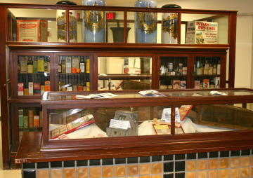 1930s Pharmacy Counter